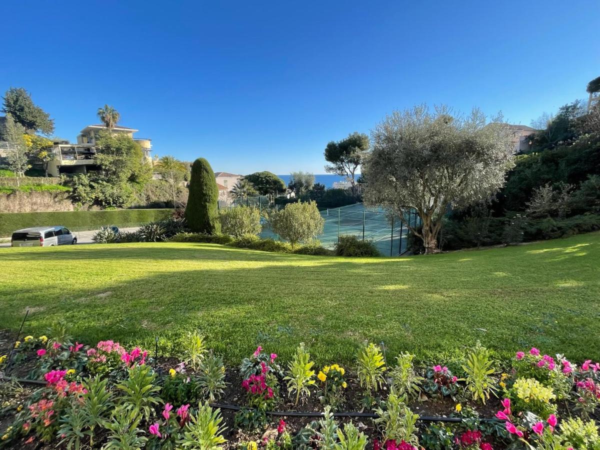 C012-Appartement Confortable Avec Piscine, Tennis Et Grand Parc Cannes Exterior foto