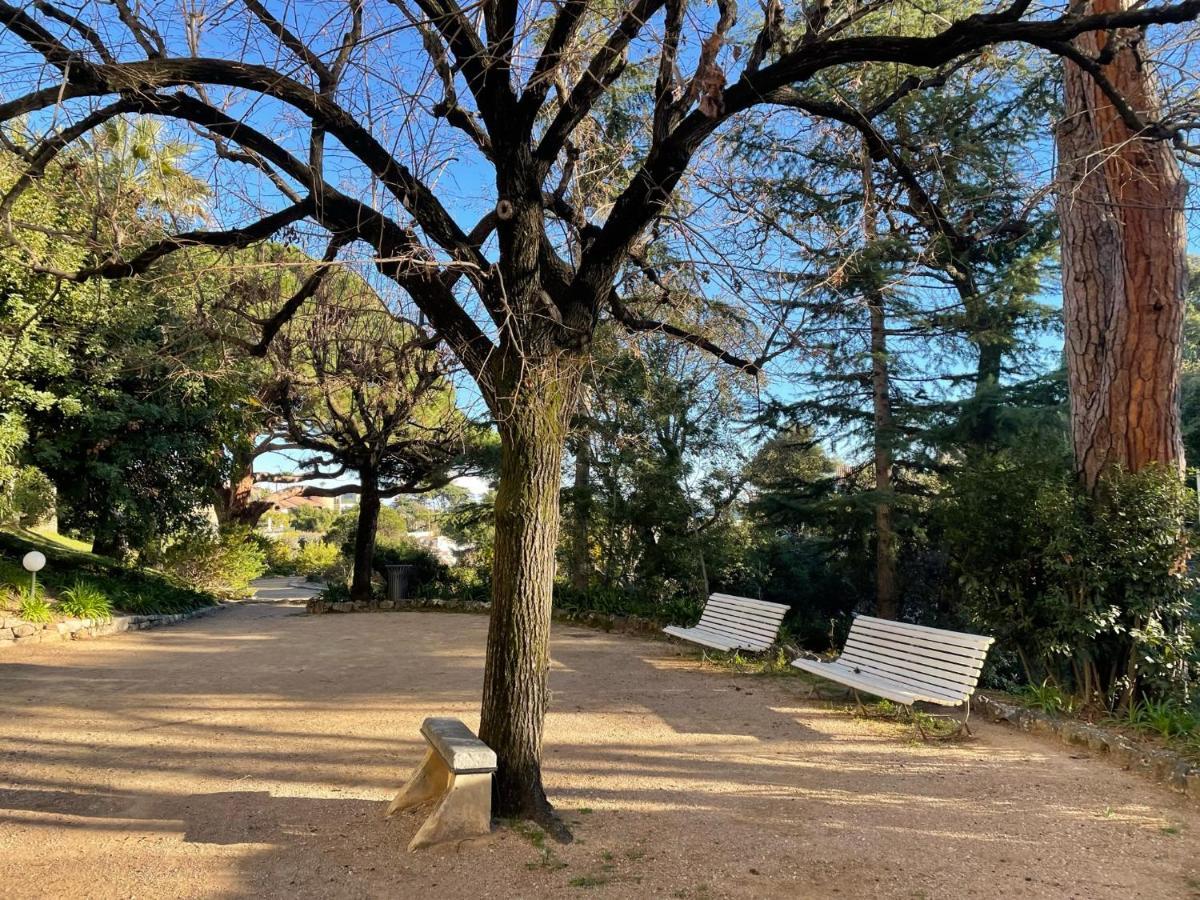 C012-Appartement Confortable Avec Piscine, Tennis Et Grand Parc Cannes Exterior foto